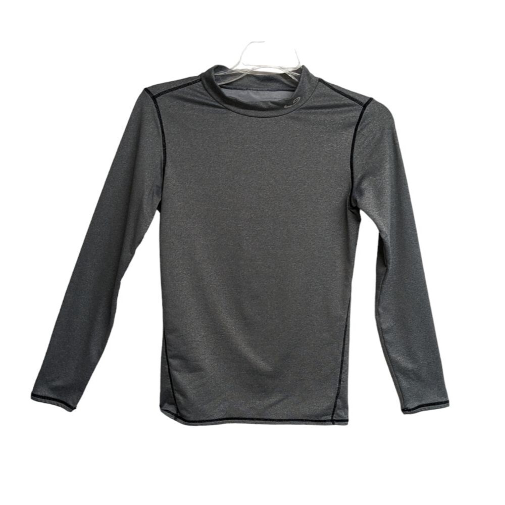 C9 by Champion Athletic Shirt Youth X-Large Kids Athletic Layering Top Gray XL